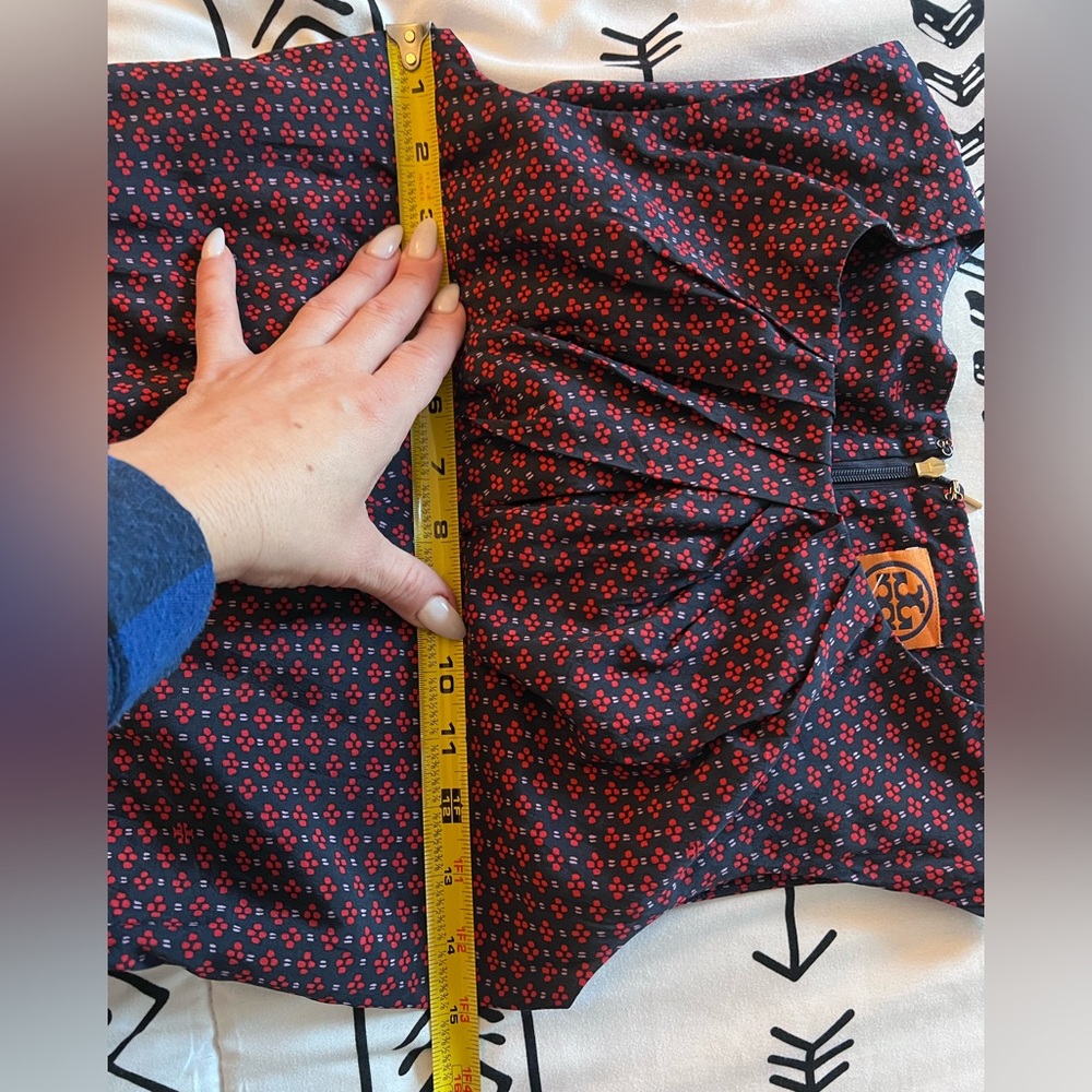 Tory Burch Purple Midi Dress - Picture 11 of 12